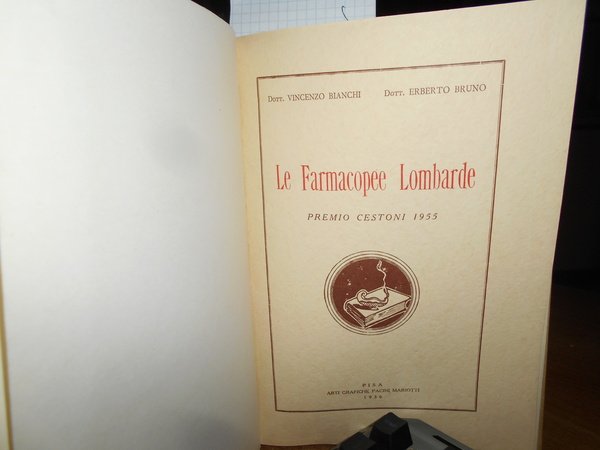 Le Farmacopee Lombarde. Premio Cestoni 1955