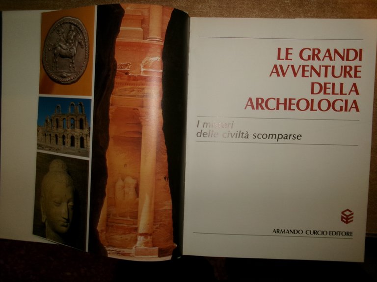 LE GRANDI AVVENTURE DELL' ARCHEOLOGIA. 6 VOLUMI - 1980