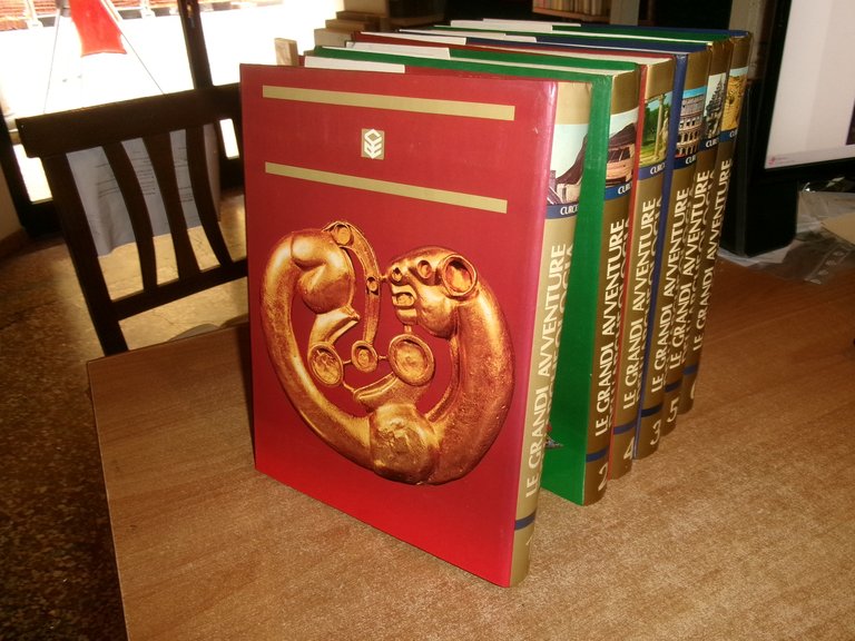 LE GRANDI AVVENTURE DELL' ARCHEOLOGIA. 6 VOLUMI - 1980