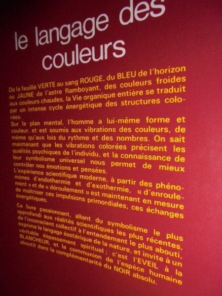 LE LANGAGE DES COULEURS énergie, symbolisme, vibrations et cycles des …