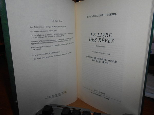 Le livre des rêves: Journal des années 1743-1744