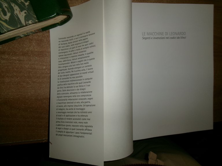 Le Macchine di Leonardo/Arte e Scienza. TADDEI 2000/2005