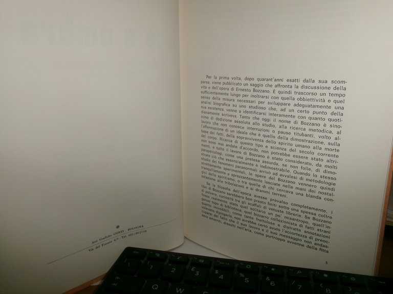 Le Monografie di LUCE E OMBRA 2 Rivista...di Parapsicologia ERNESTO …