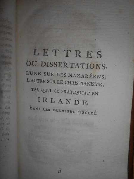 Le Nazaréen, ou le christianisme des Juifs, des Gentils et …