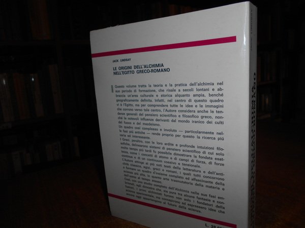 Le origini dell' Alchimia nell' Egitto Greco-Romano