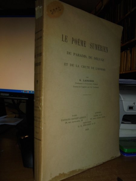 Le Poème Sumérien du Paradis, du Déluge et de la …
