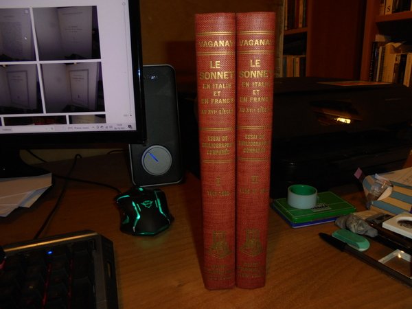 LE SONNET en Italie et en France au XVI Siécle.