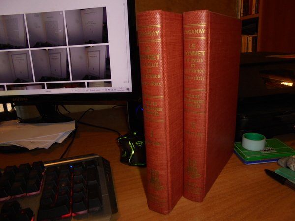 LE SONNET en Italie et en France au XVI Siécle.