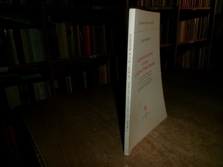 Le speculazioni giovanili de motù di Giovanni Battista Benedetti 1967 | Immagine Gallery 2