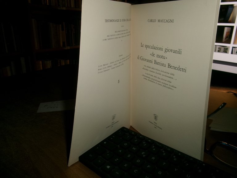 Le speculazioni giovanili de motù di Giovanni Battista Benedetti 1967 | Immagine Gallery 3