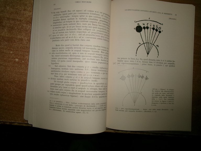 Le speculazioni giovanili de motù di Giovanni Battista Benedetti 1967 | Immagine Gallery 6