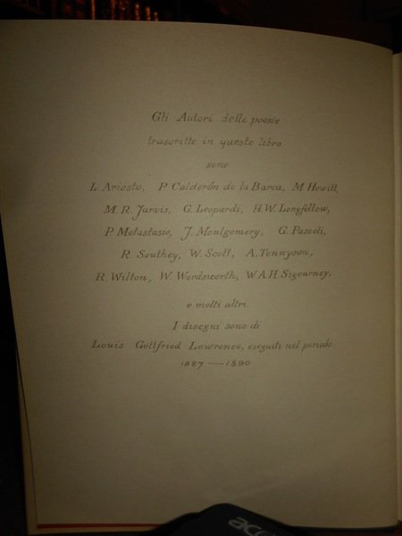 Le Stagioni di Louis Lawrance premessa di Roy Strong