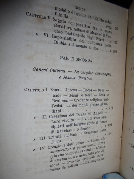 Le vere origini della Bibbia e vita di Jezeus Christina …