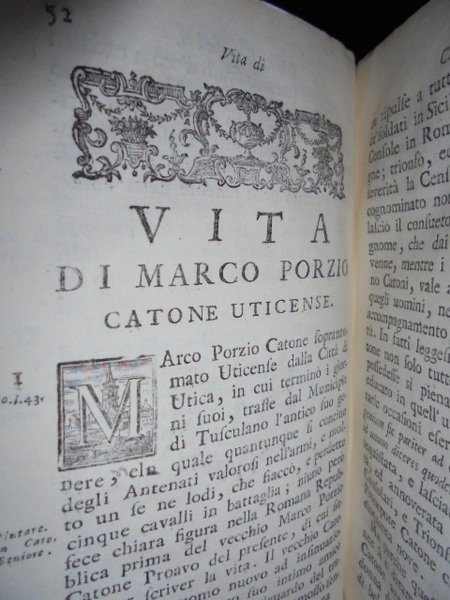 Le vite di quattro illustri senatori romani, Quinto Ortensio oratore, …