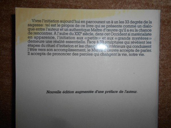 Le Voyage Initiatique ou les trente-trois degrès de la sagesse