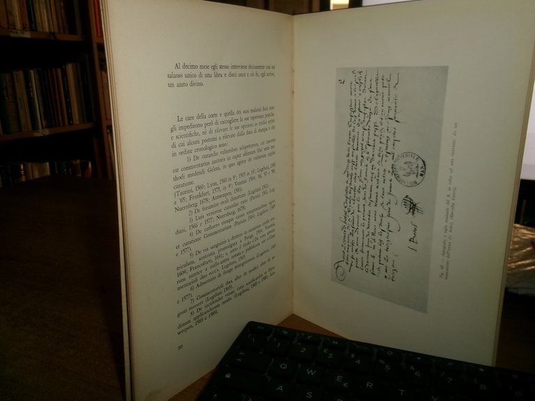 Leonardo Carerj. BOTALLO LEONARDO Astese, Medico Regio. 1954