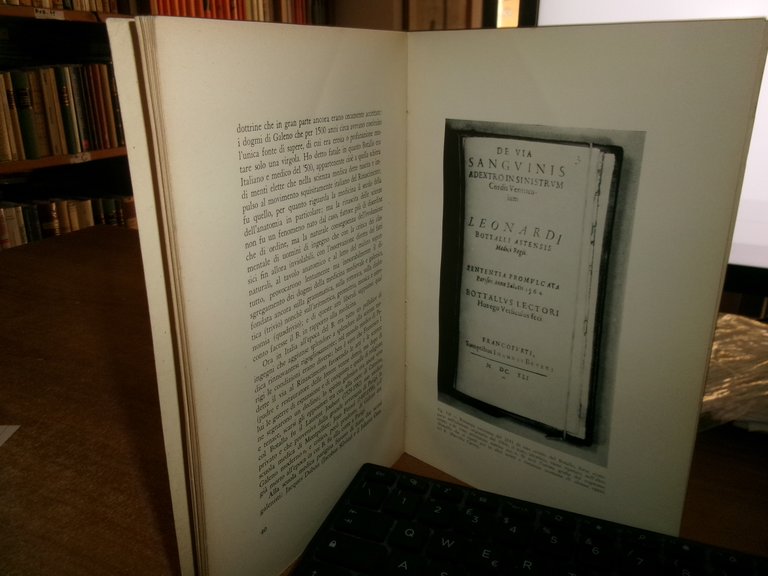 Leonardo Carerj. BOTALLO LEONARDO Astese, Medico Regio. 1954