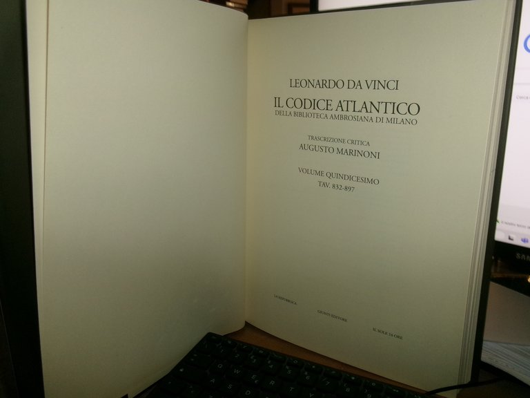 LEONARDO DA VINCI. Il Codice Atlantico Volume 15 - 2006