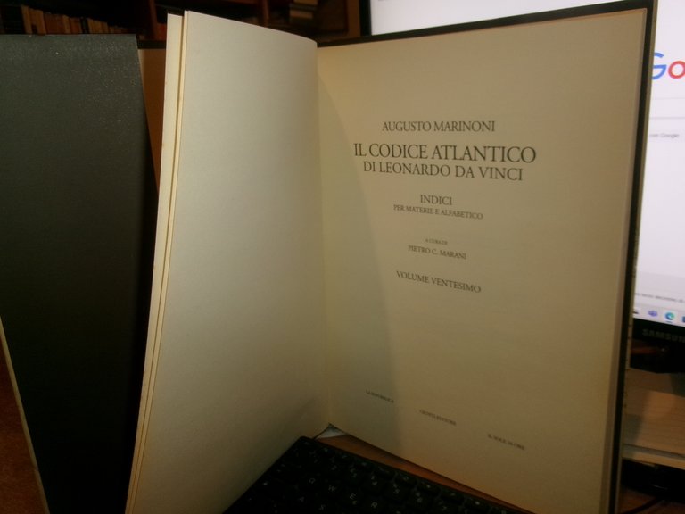 LEONARDO DA VINCI. Il Codice Atlantico Volume 20 - 2006