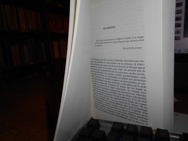 Les Enfants du Silence et de la RECONSTRUCTION. La Shoa …