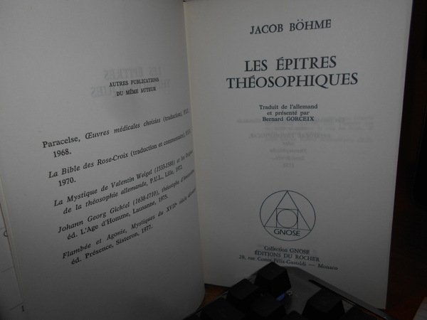 Les Epitres Theosophiques