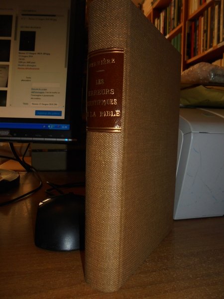 Les erreurs scientifiques De La Bible par Emile Ferrière