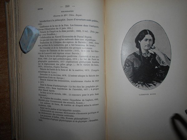 Les Femmes dans la Science. Notes recueilles