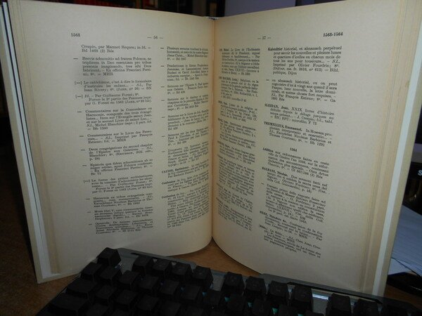 Les Livres Imprimés a Genève de 1550 a 1600