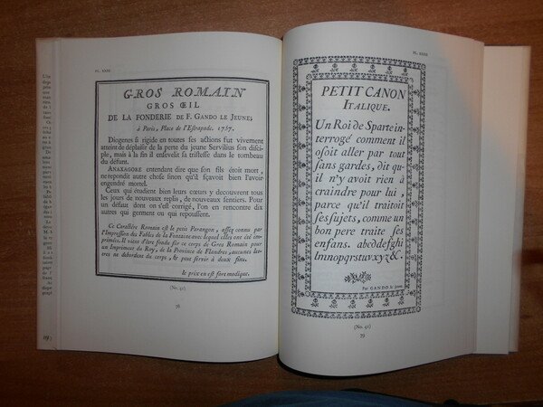 Les livrets typographiques des fonderies francaises créées avant 1800 : …