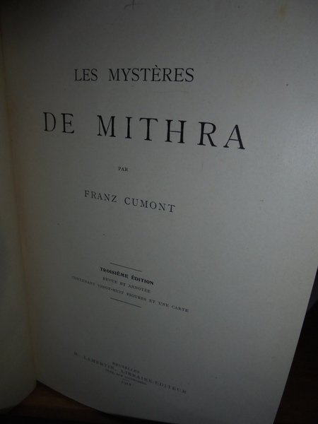 Les Mystères de Mithra