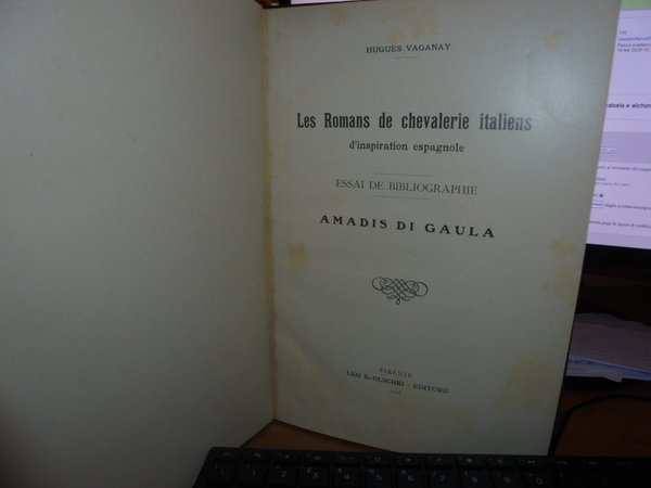 Les Romans de Chevalerie Italiens d' inspiration espagnole