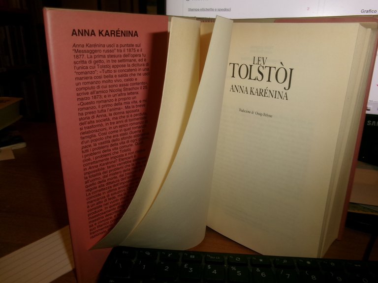 LEV Tolstòj. Classici Anna Karénina