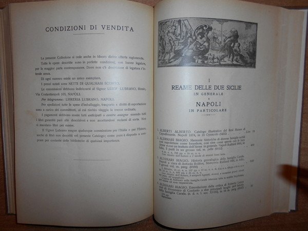 Libri ed opuscoli su NAPOLI e l' Antico Reame.segue NAPOLI.delle …