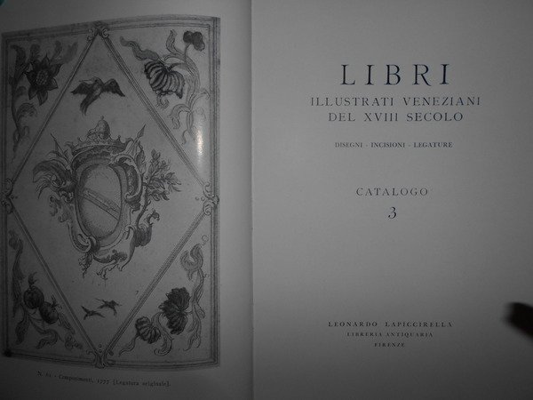 LIBRI Illustrati Veneziani del XVIII Secolo disegni - incisioni - …