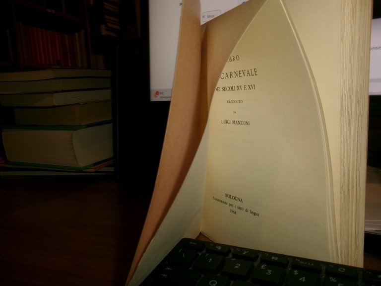 Libro DI CARNEVALE dei SECC. XV e XVI (classic reprint) …