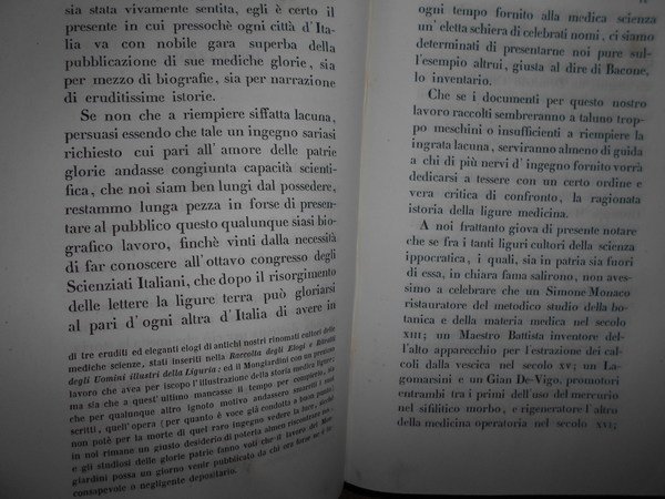 (Liguria) BIOGRAFIA MEDICA LIGURE DEL DOTT. G. B. PESCETTO