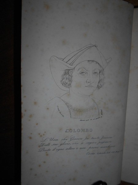 (Liguria) ELOGI di Liguri illustri. Seconda edizione. Riordinata, corretta ed …