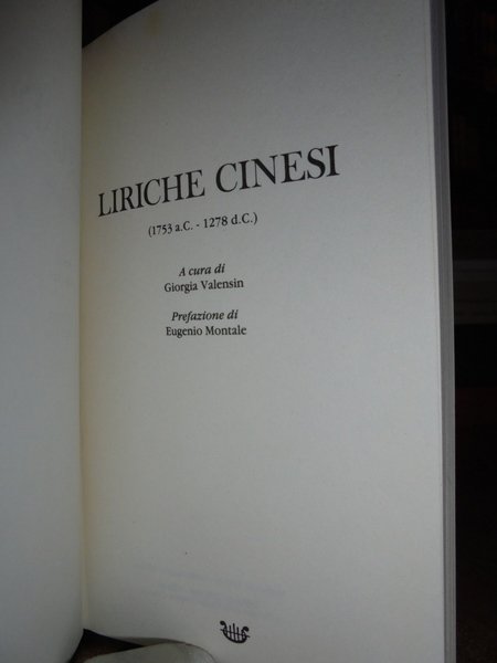 Liriche cinesi