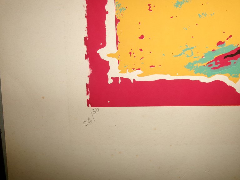 Litografia firmata e numerata (n° 24 di 50) di ENZO …