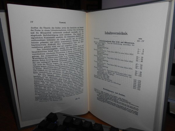 Litteraturnachweis über Geld- und Münzwesen, insbesondere über den Währungsstreit, 1871-1891. …