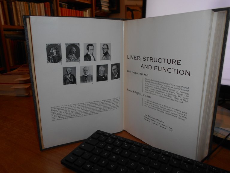 LIVER: STRUCTURE AND FUNCTION. HANS POPPER/FENTON SCHAFFNER 1957