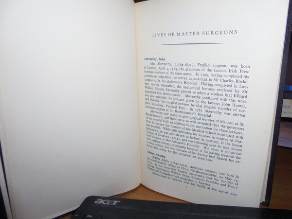 Lives of Master Surgeons