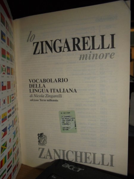 Lo Zingarelli minore. Vocabolario della lingua italiana di Nicola Zingarelli