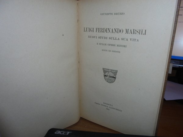 LUIGI FERDINANDO MARSILI nuovi studi sulla vita e sulle opere …