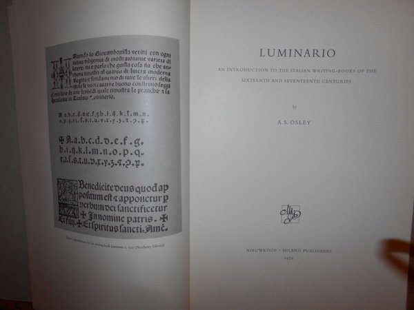 LUMINARIO. An introduction to the italian writing-books of the sixteenth …