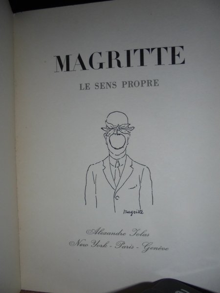 MAGRITTE le sens propre