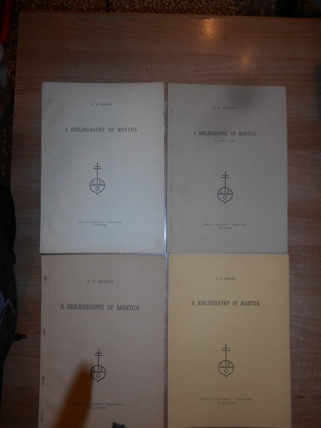 (Mantova) A Bibliography of Mantua