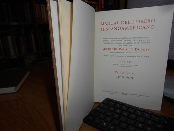 MANUAL DEL LIBRERO HISPANO AMERICANO