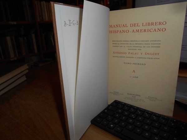 MANUAL DEL LIBRERO HISPANO AMERICANO