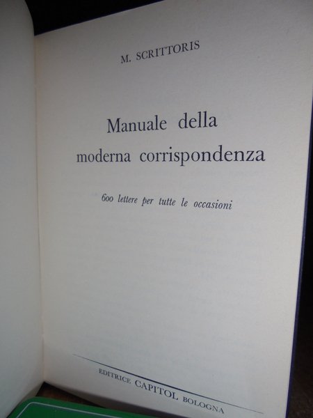 Manuale della moderna corrispondenza